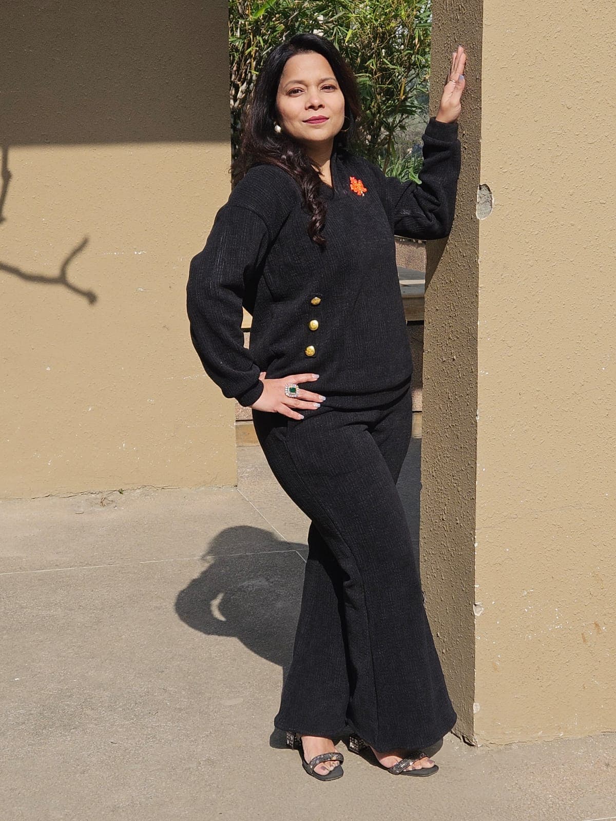 Royal black Co-ord Set