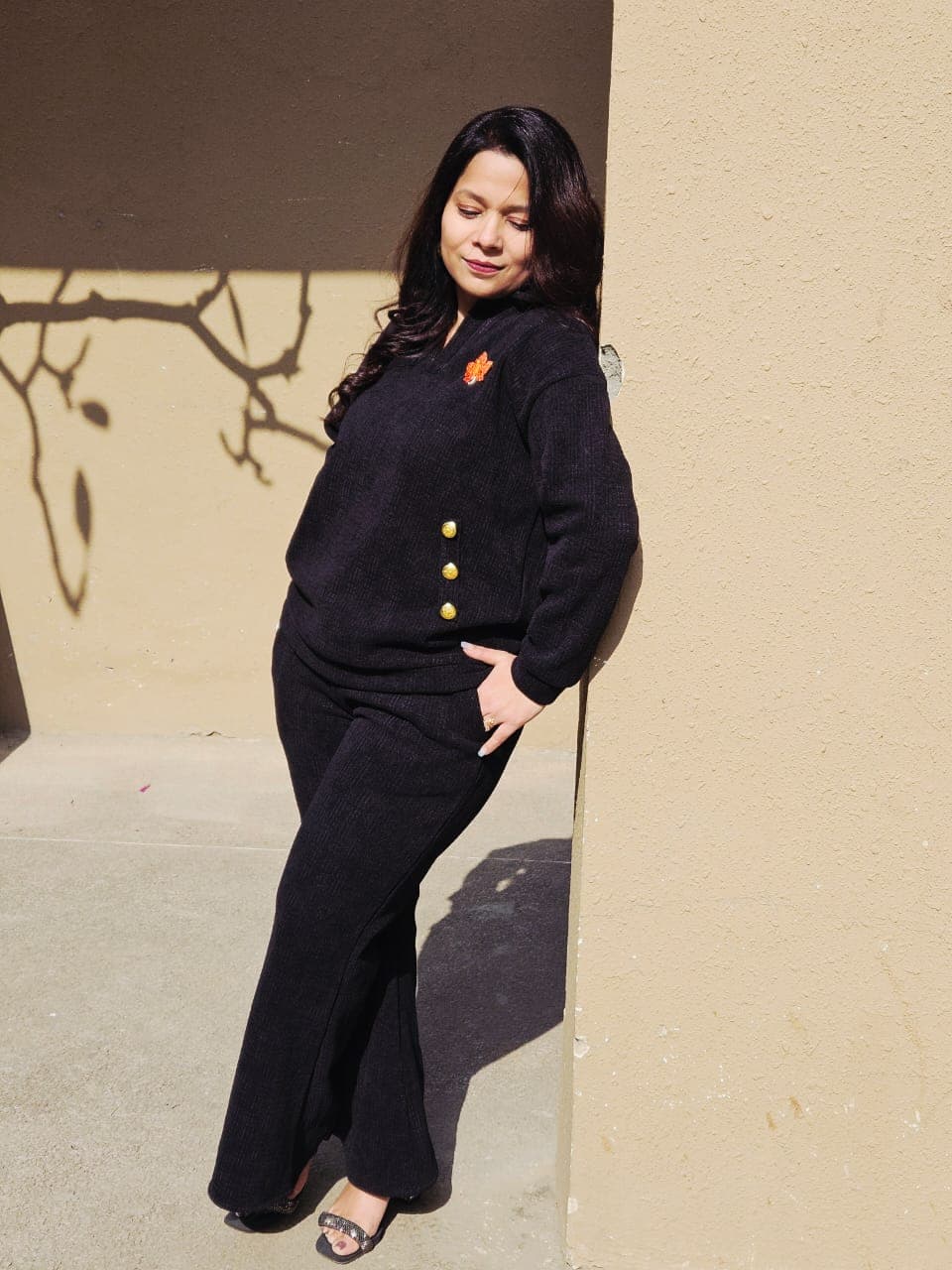 Royal black Co-ord Set