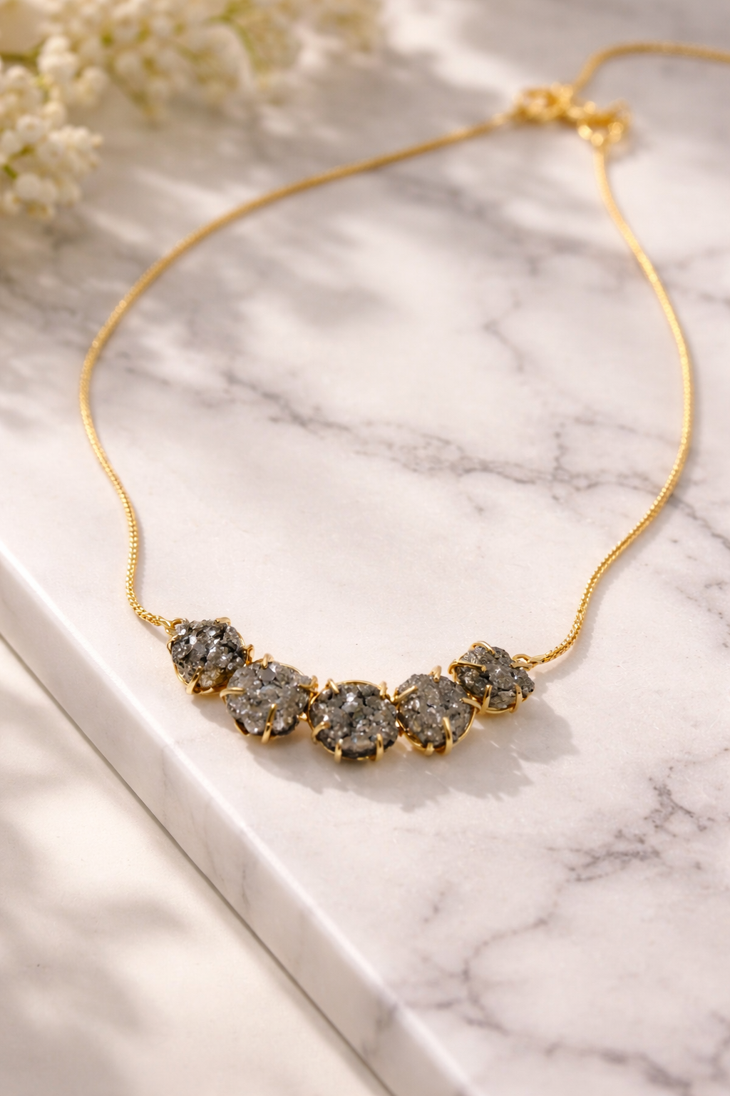 Mora Mora Luxe Crystal Statement Necklace