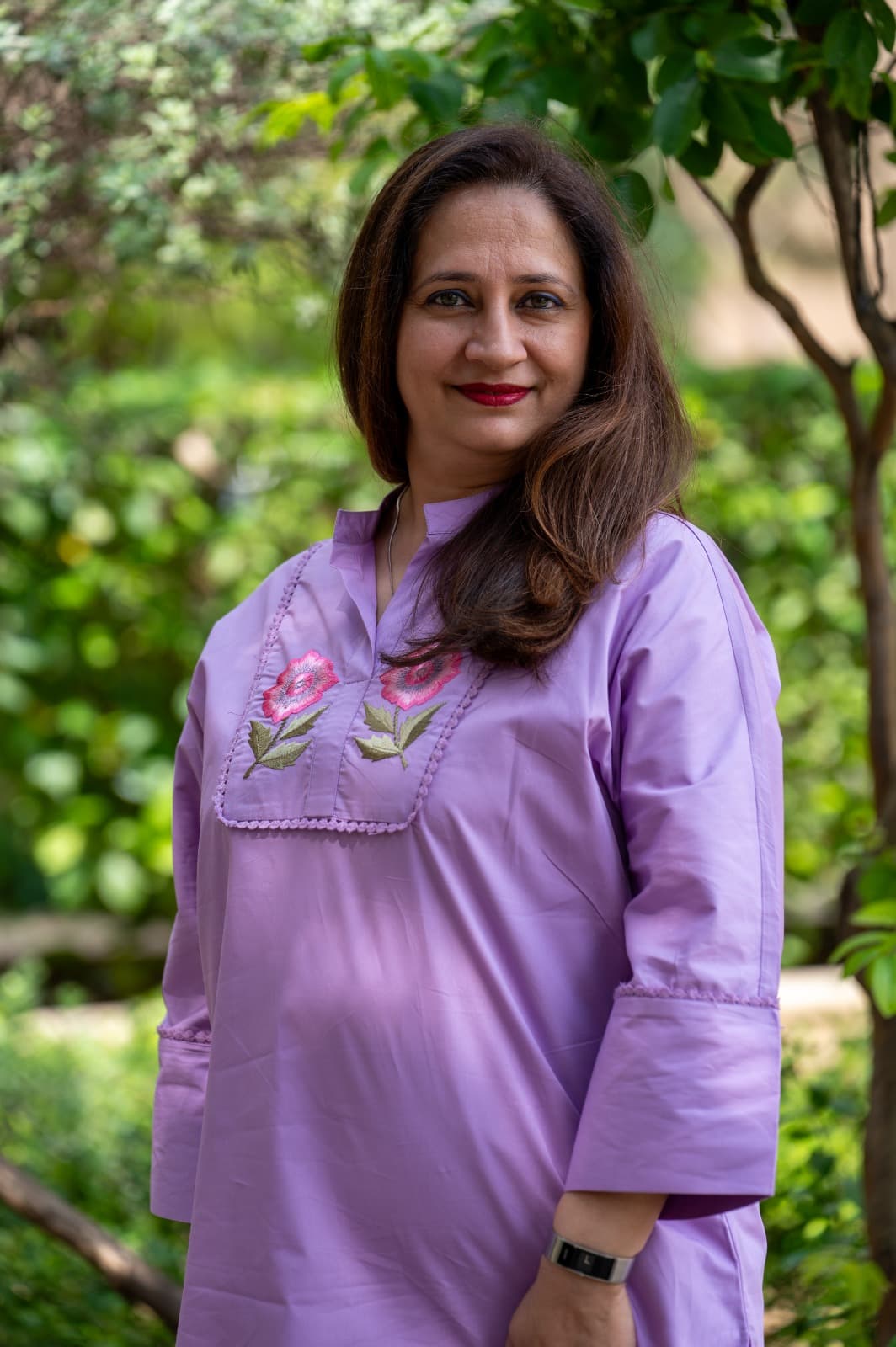 Mora Mora Lavender Floral Cotton Co-Ord Set